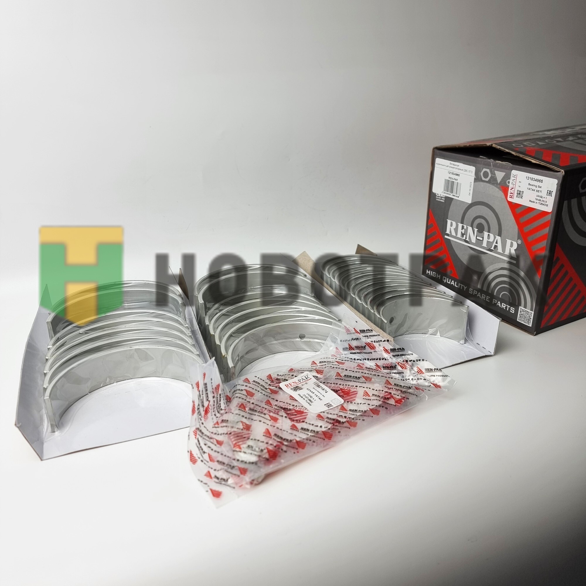 Вкладыши коренные+шатунные+упорные ДВС STD