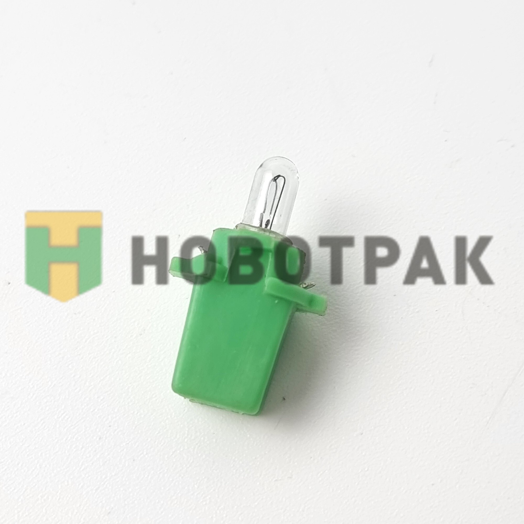 Лампа накаливания T5 12V 2W B8.5d (зеленый цоколь) 091712100