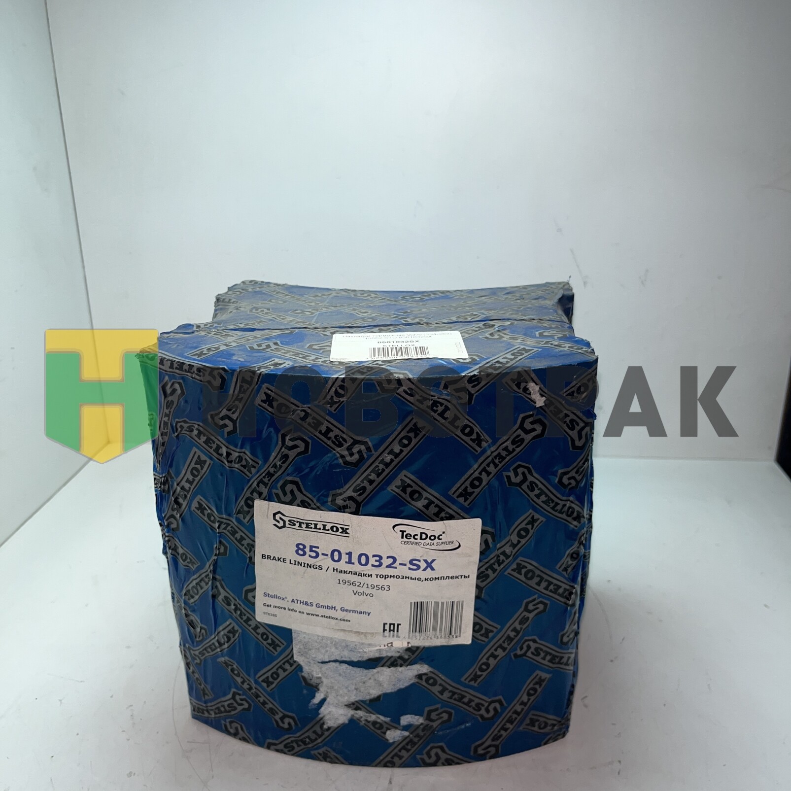 Накладки тормозные Volvo (394-203) 19562 STD 8501032SX