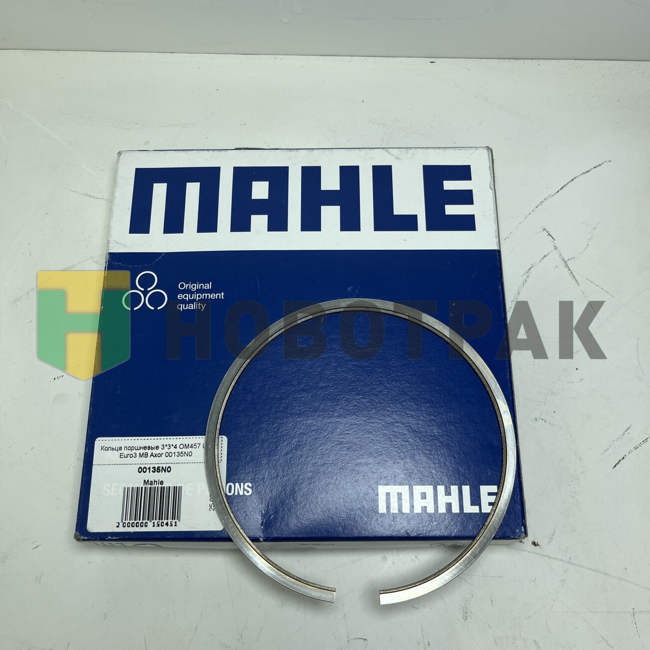 Кольца поршневые 3*3*4 OM457 LA Euro3 MB Axor 00135N0