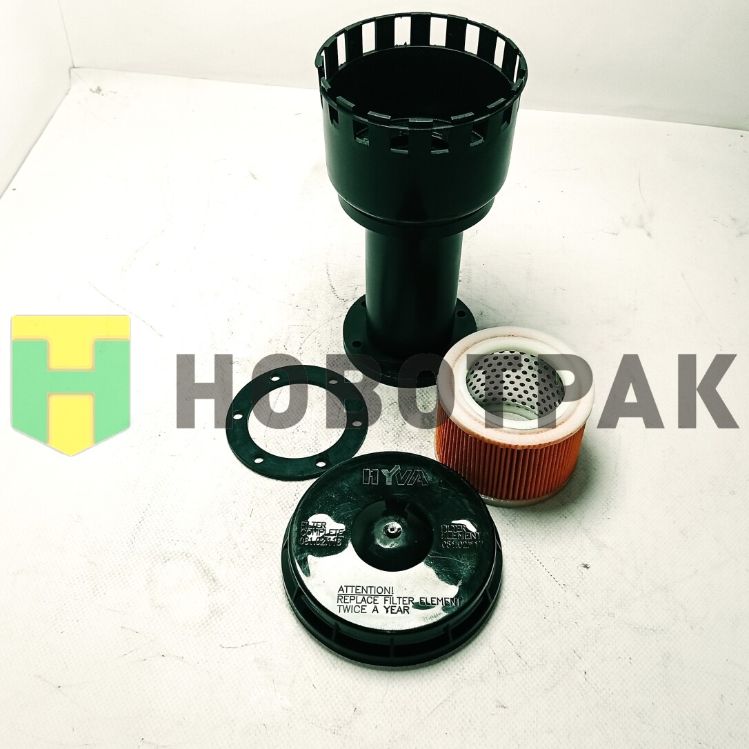 Фильтр воздушный гидробака HYVA с крышкой 08102116