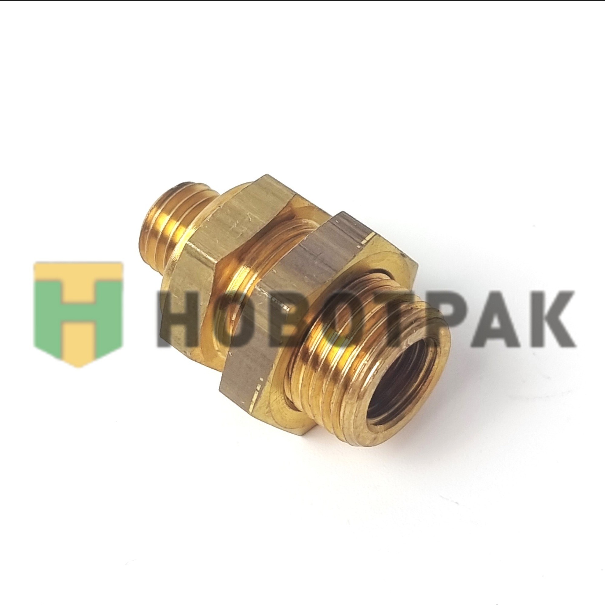 Штуцер двойной в перегородку M12-М18 (c контргайкой) 270331215