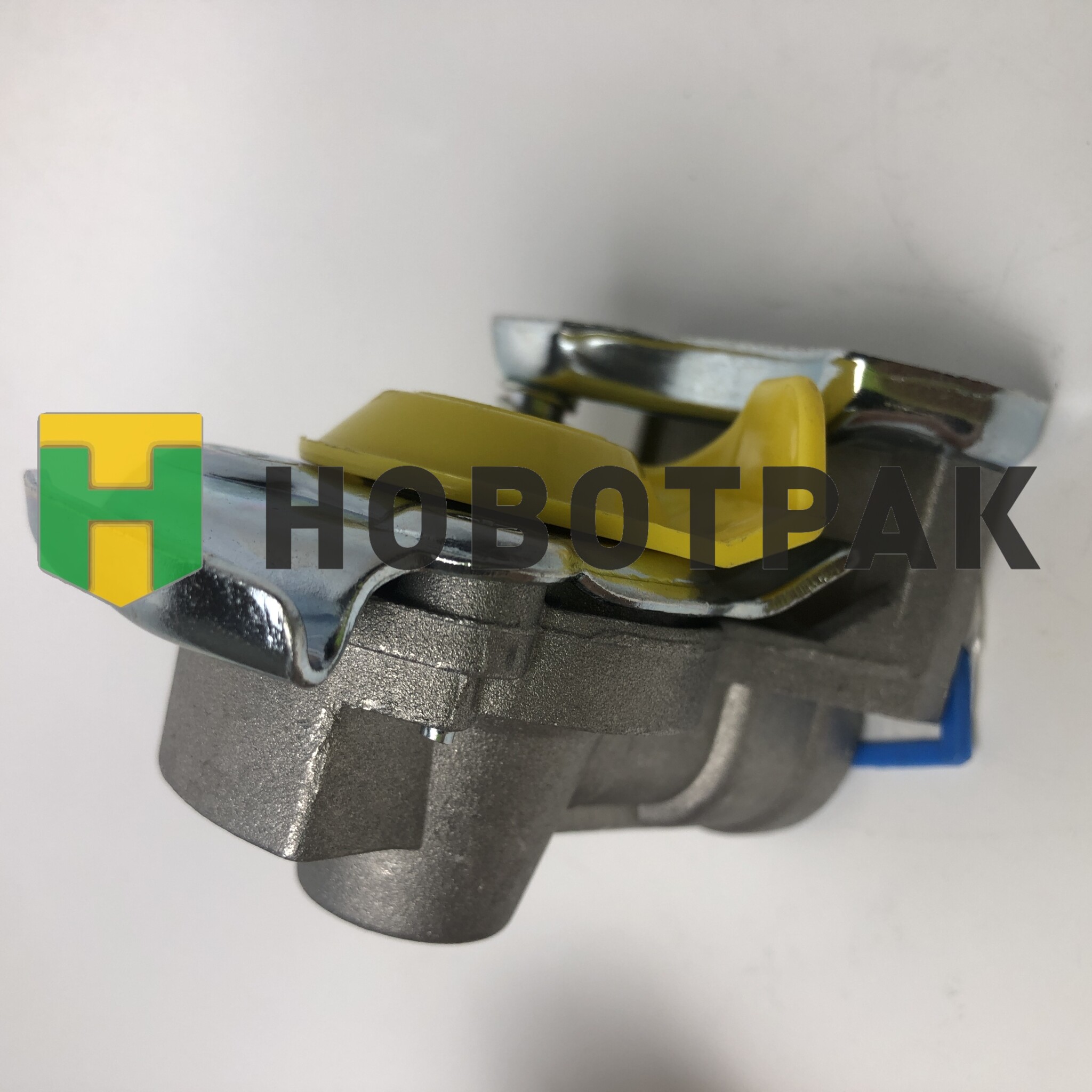 Головка соединительная с клапаном желтая M16*1.5 07079