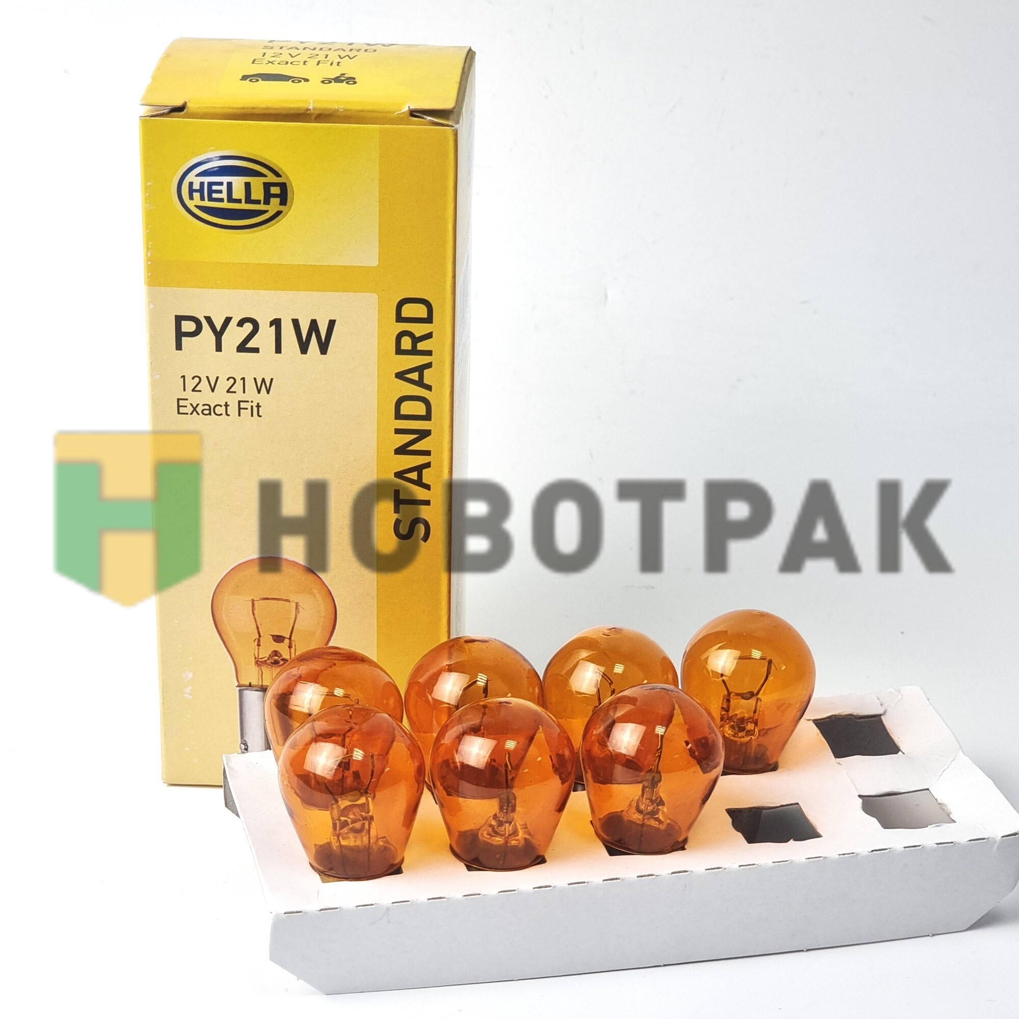 Лампа накаливания PY21W 12V 21W BAU15s 8GA006841121