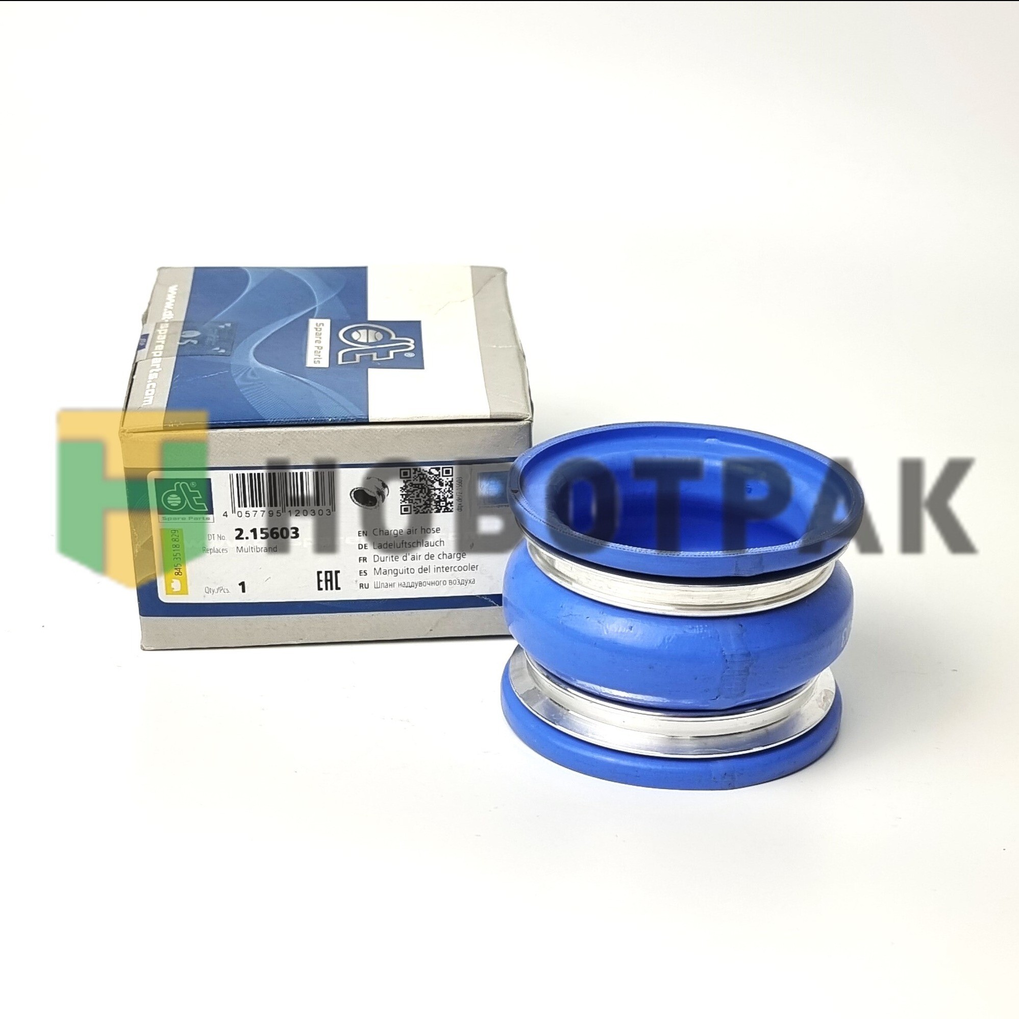 Патрубок интеркулера RVI DXi11, Volvo FH/FM 12 215603