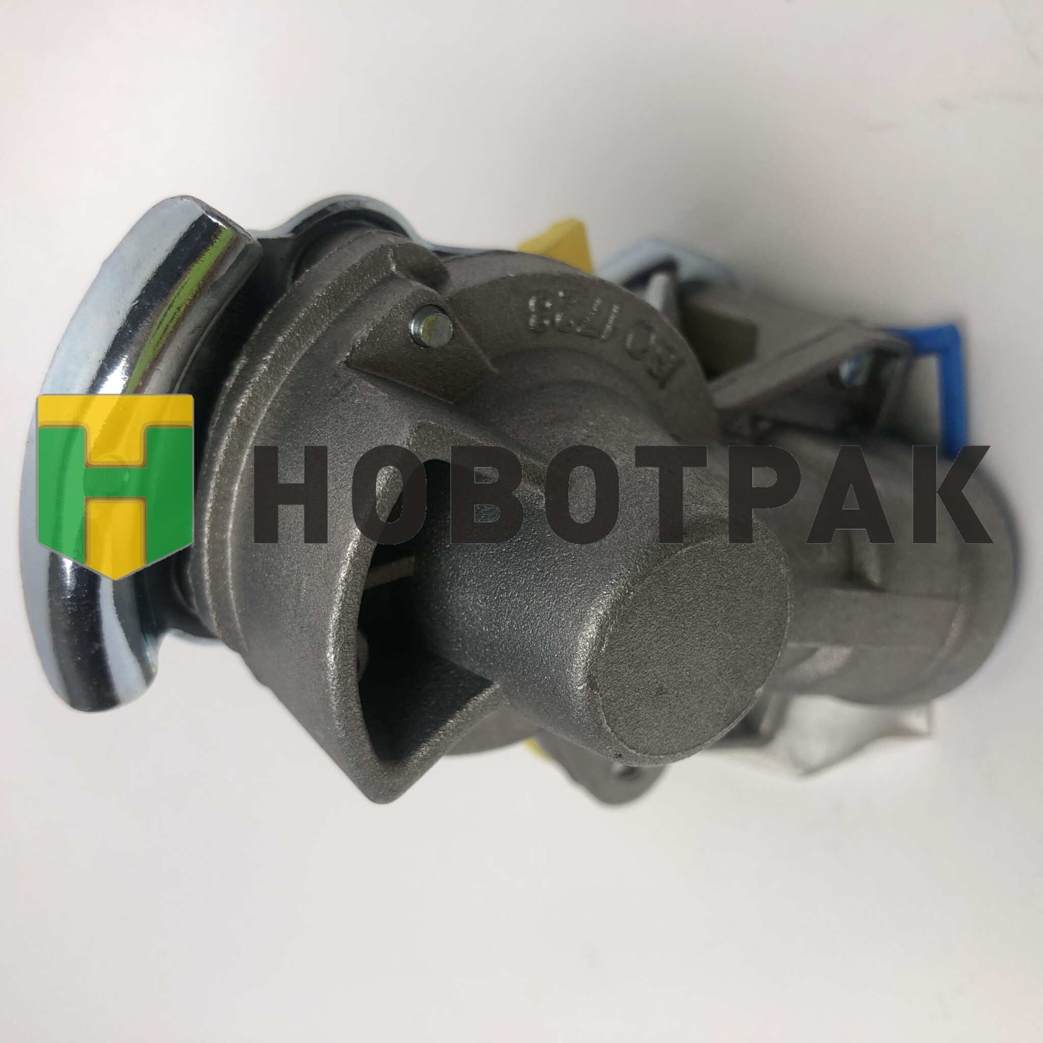 Головка соединительная с клапаном желтая M16*1.5 07079