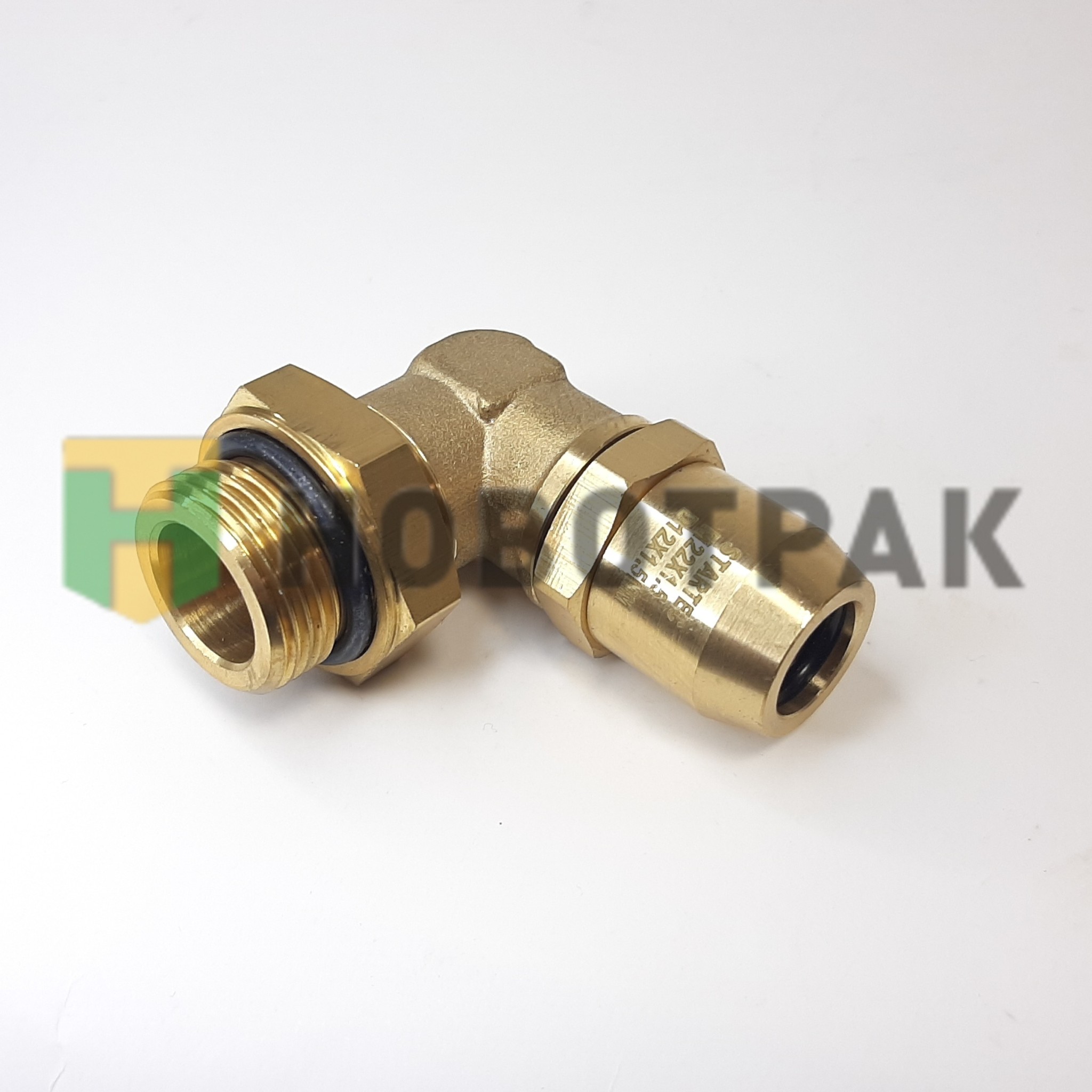Фитинг Startec угловой (латунь разборный) 12-M22x1.5 INF112212L