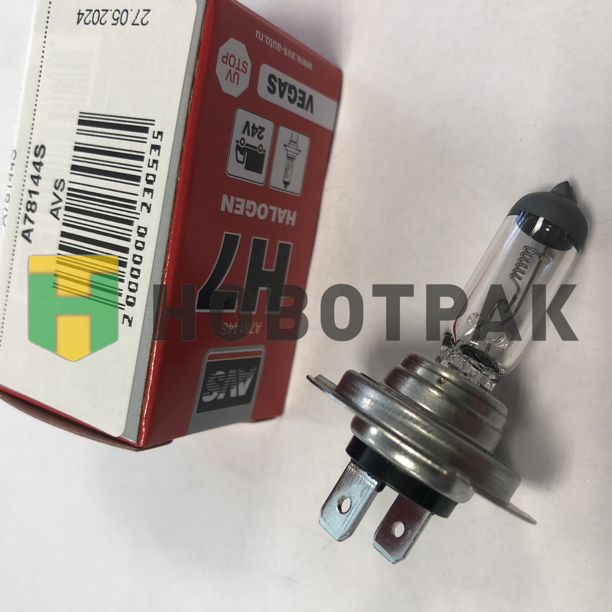 Лампа галогенная H7 24V 70W PX26d A78144S