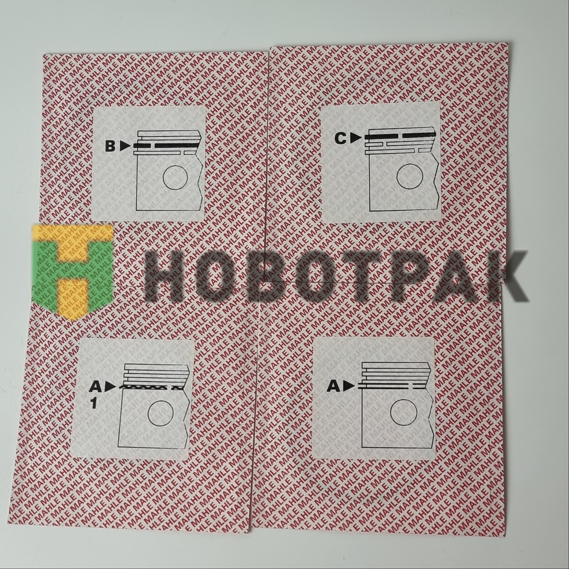 Кольца поршневые d75.0 2.0-2.0-4.0 DAF Compressor 20529N0