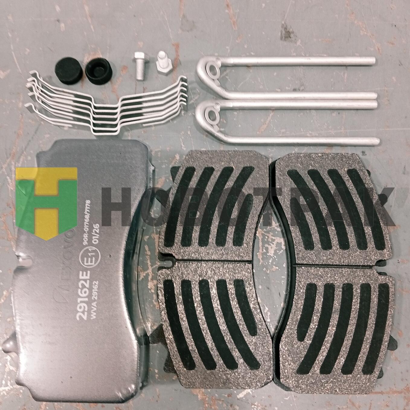 Колодки тормозные WABCO/ТОНАР 29162/29162E