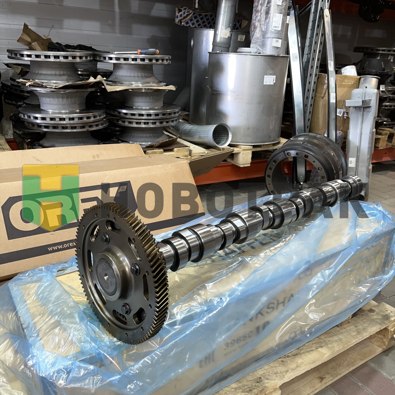 Распредвал Mercedes OM457 Euro 4-5/КАМАЗ 5490