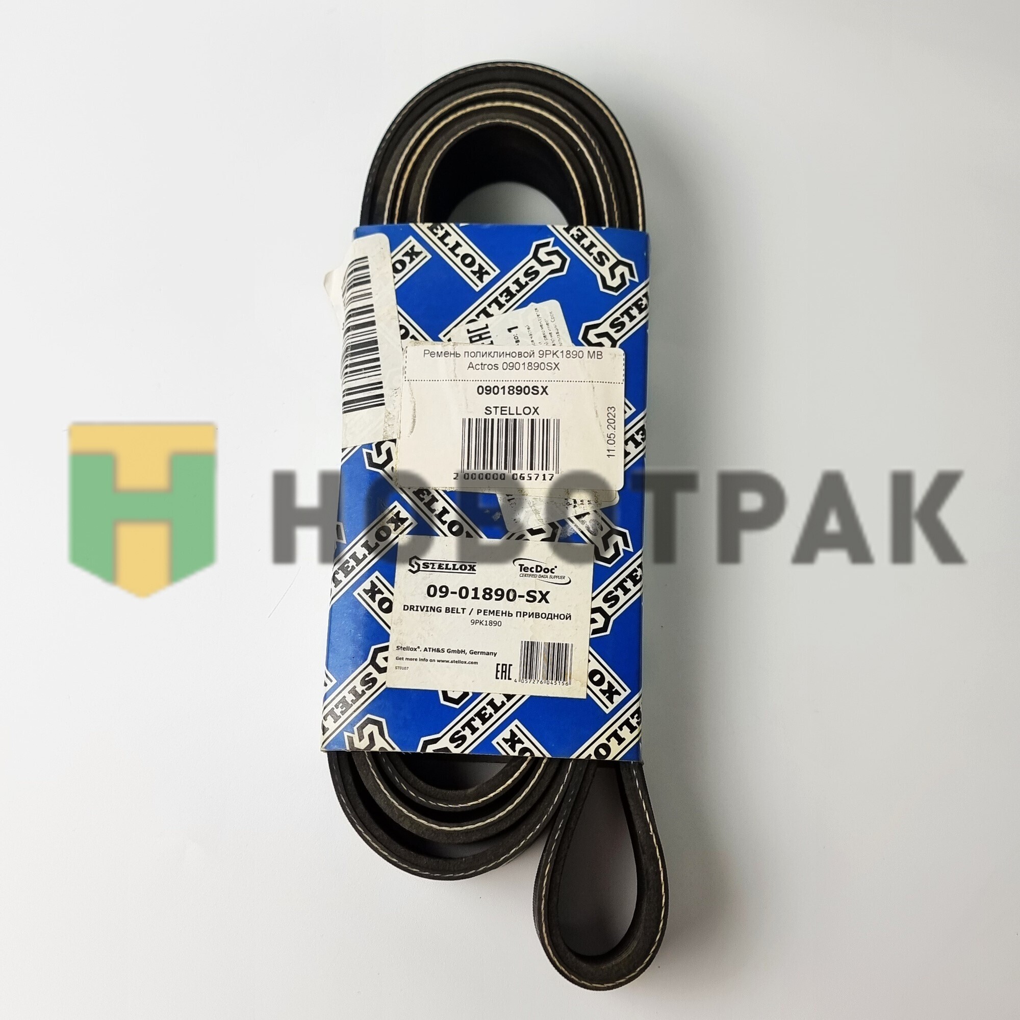Ремень поликлиновой 9PK1890 MB Actros 0901890SX