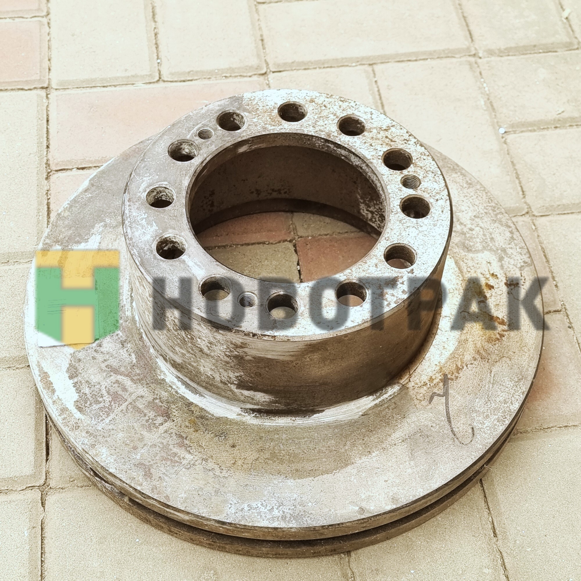 Диск тормозной 375*45*139.5 19.5 SKRB9019 (о.н.4079000701)