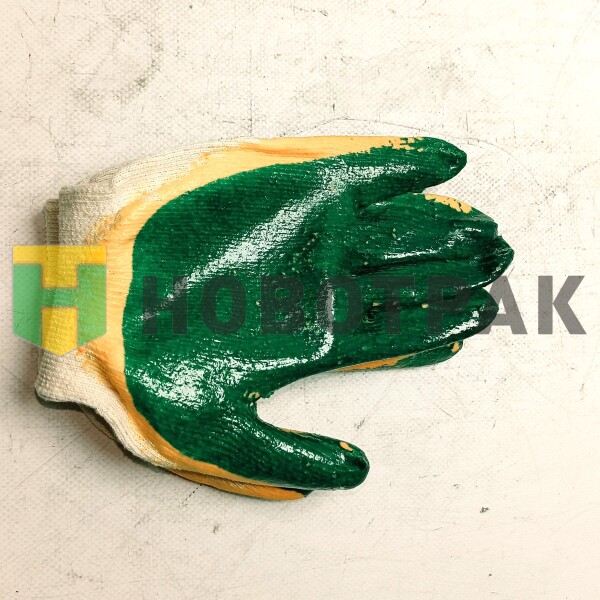 Перчатки х/б с латексным покрытием (13класс) BRX0050002