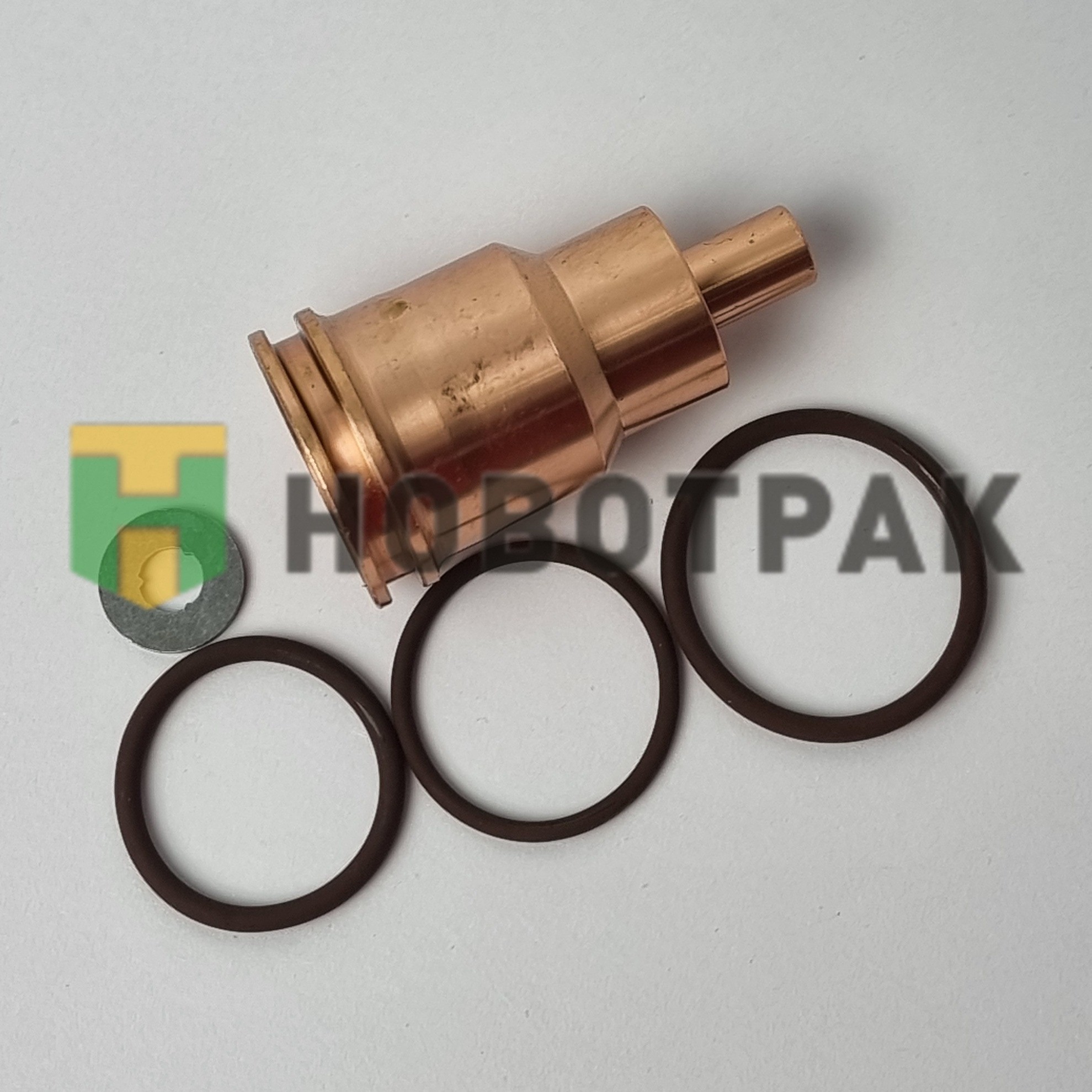 РМК стакана форсунки (стакан, кольца уплотнит, кольцо мет) Volvo D9/12/13 RVI, DXI