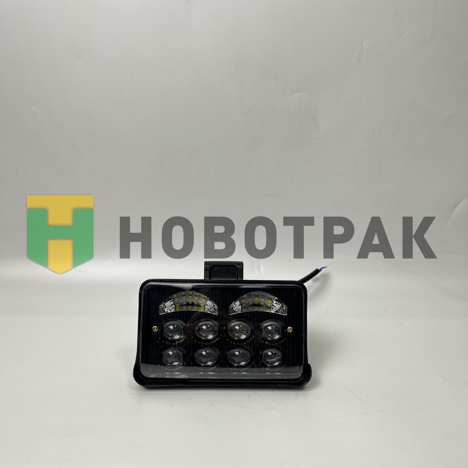 Фонарь светодиодный прямоугольный 150х90 (3 провода с габаритом)