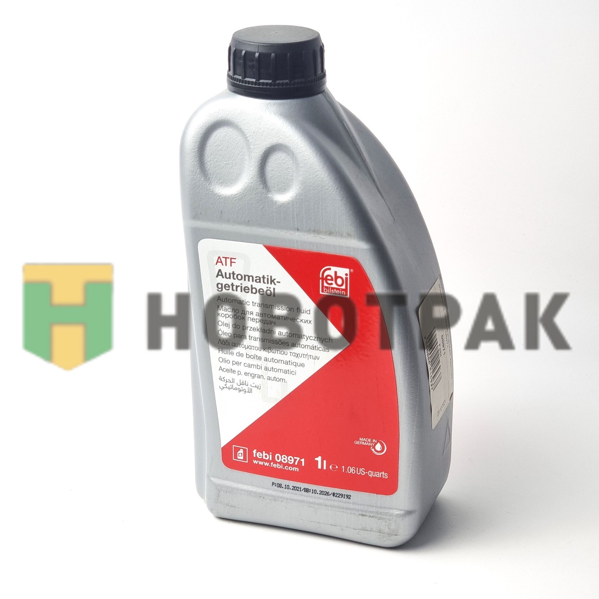 Жидкость гидравлическая красная 1L 08971