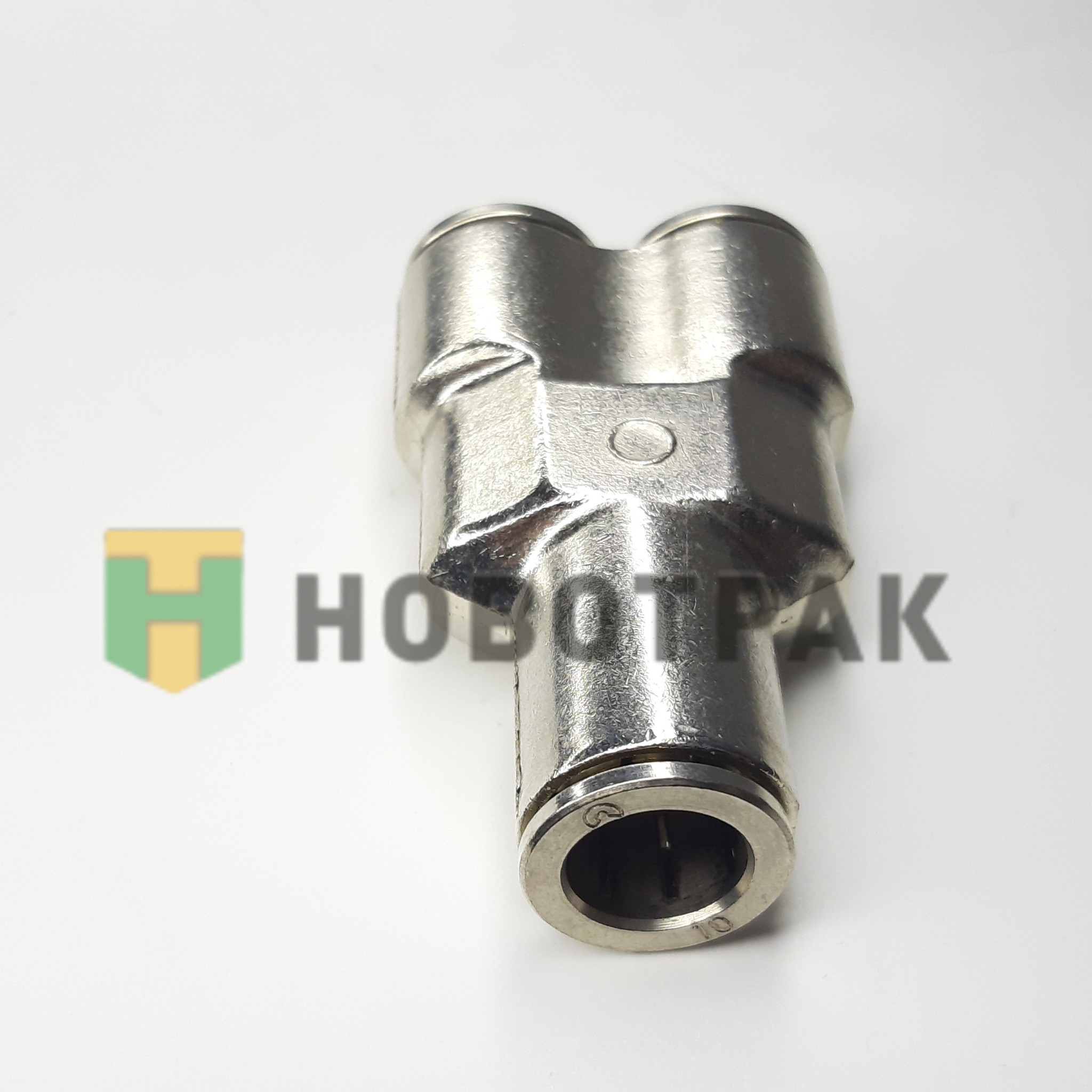 Фитинг тройник Y-образный Camozzi 6560 под трубку 10 мм