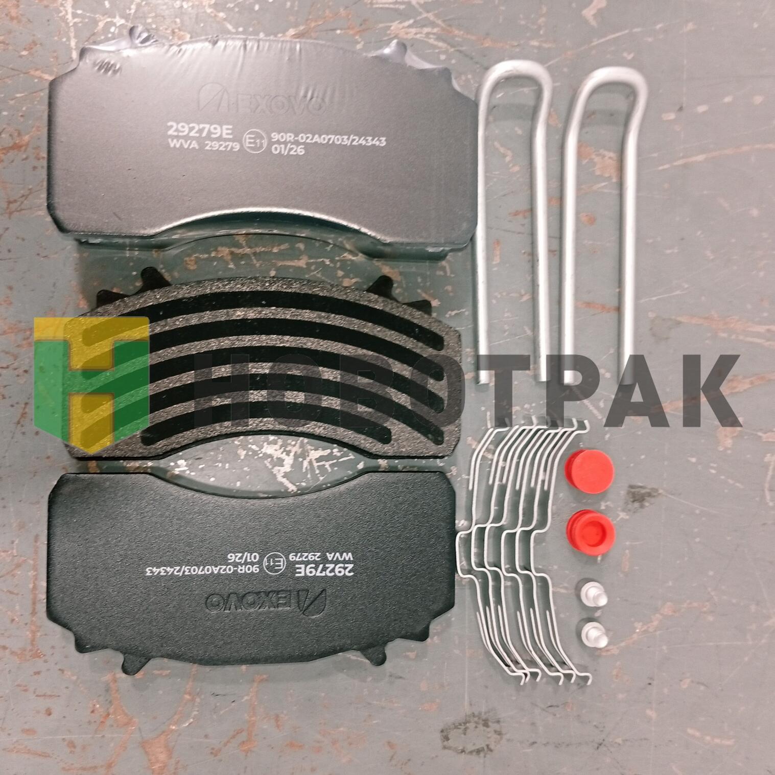 Колодки тормозные Wabco MAXX22 29279/29279E