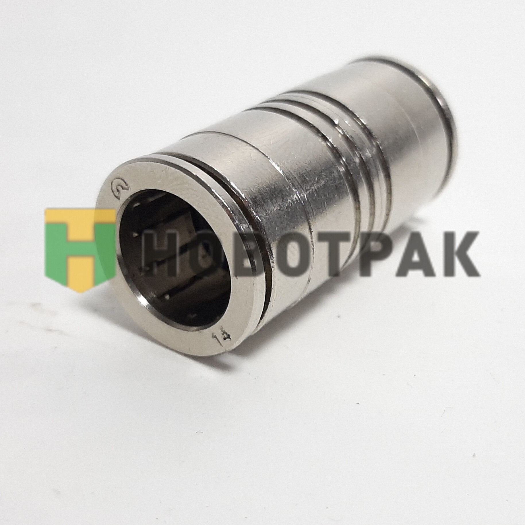 Фитинг прямой (сталь) 14мм 658014