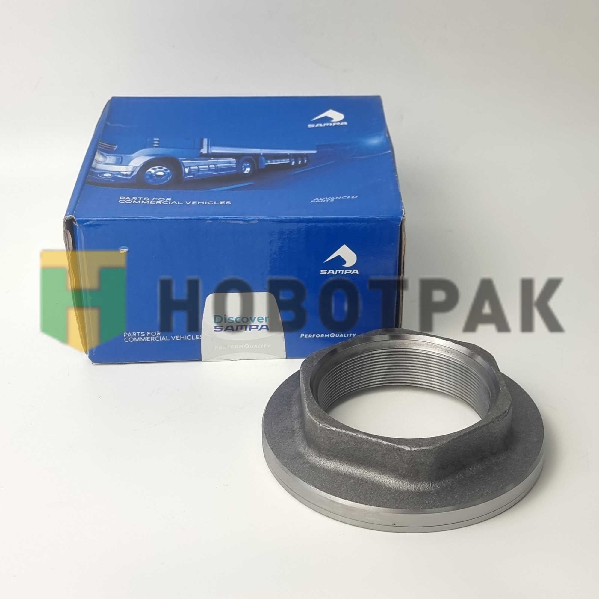 Гайка ступицы (SAF1 011 0081 00) левая M72x1.5 075068