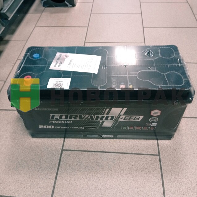 Аккумуляторная батарея FORVARD EFB 6СТ-200 (КАМАЗ) D5200135MFL