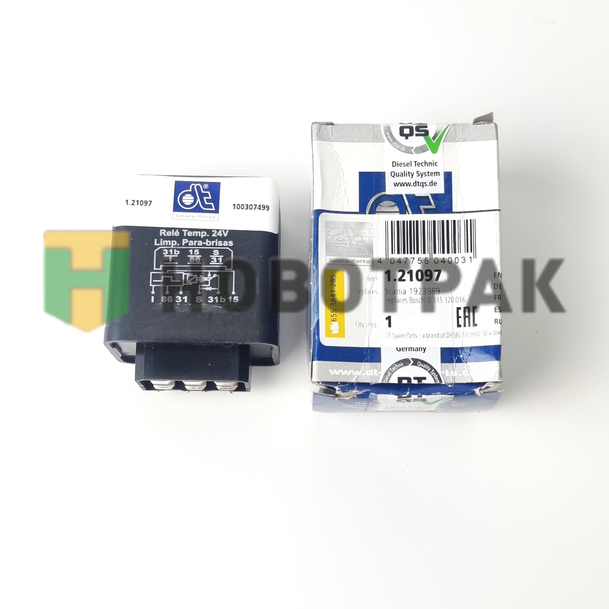 Реле щеток стеклочистителя 24V 121097