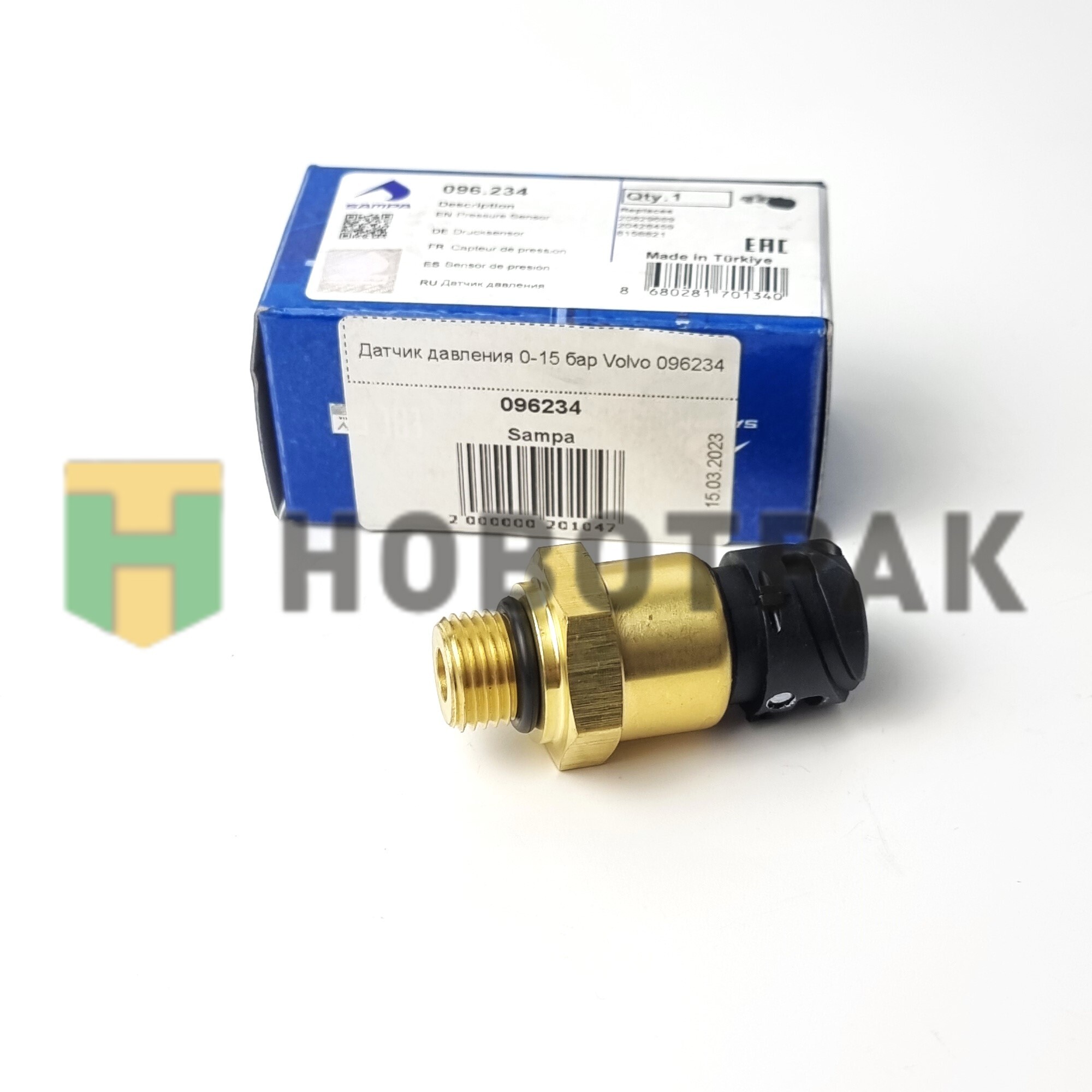 Датчик давления 0-15 бар Volvo 096234