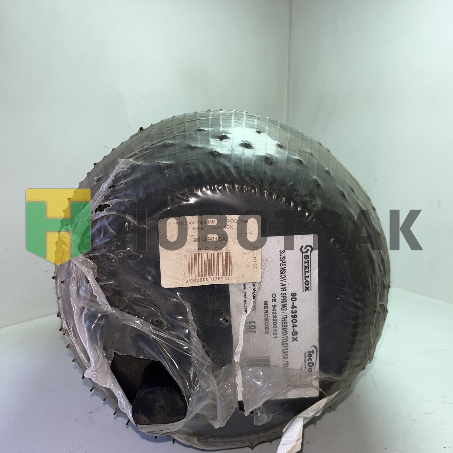 Пневморессора MB ACTROS (без стакана)9043904SX