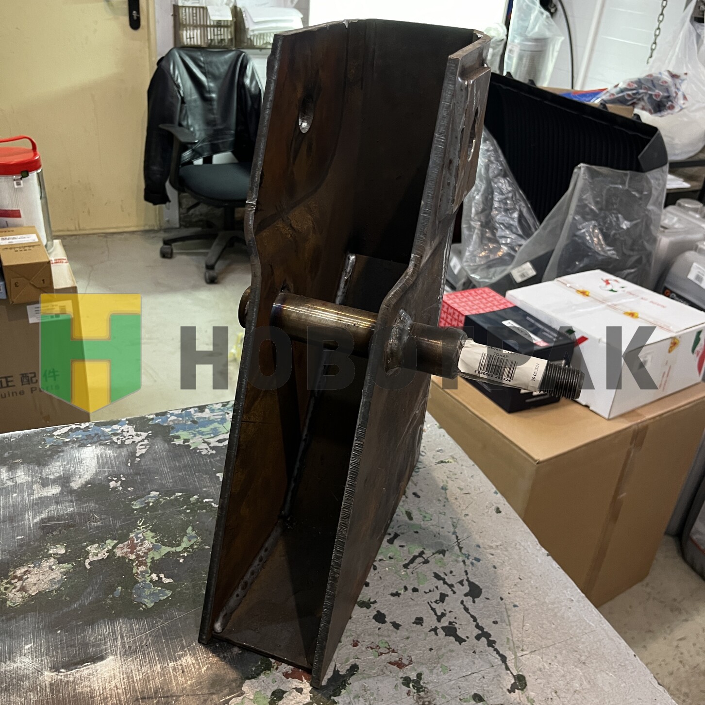 Кронштейн рессоры H-440mm правый ТОНАР 9523291244041
