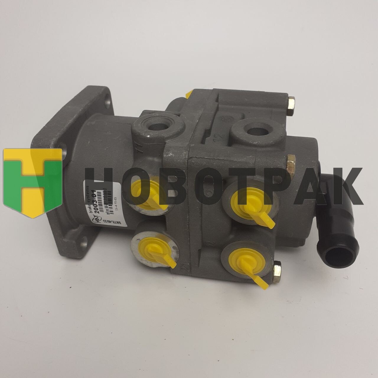 Кран тормозной ножной 10 бар MB/DAF/Volvo, 200301