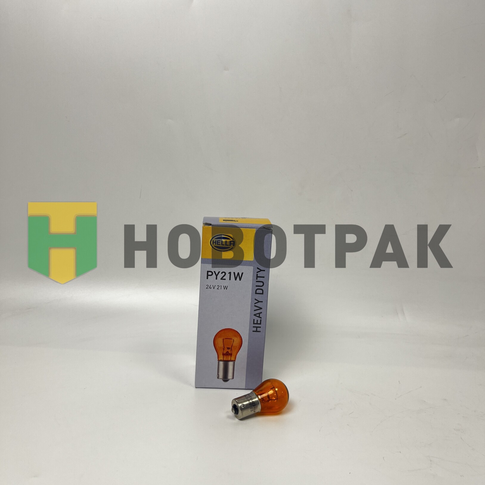 Лампа накаливания PY21W 24V BAU15s (желтая) 8GA006841241