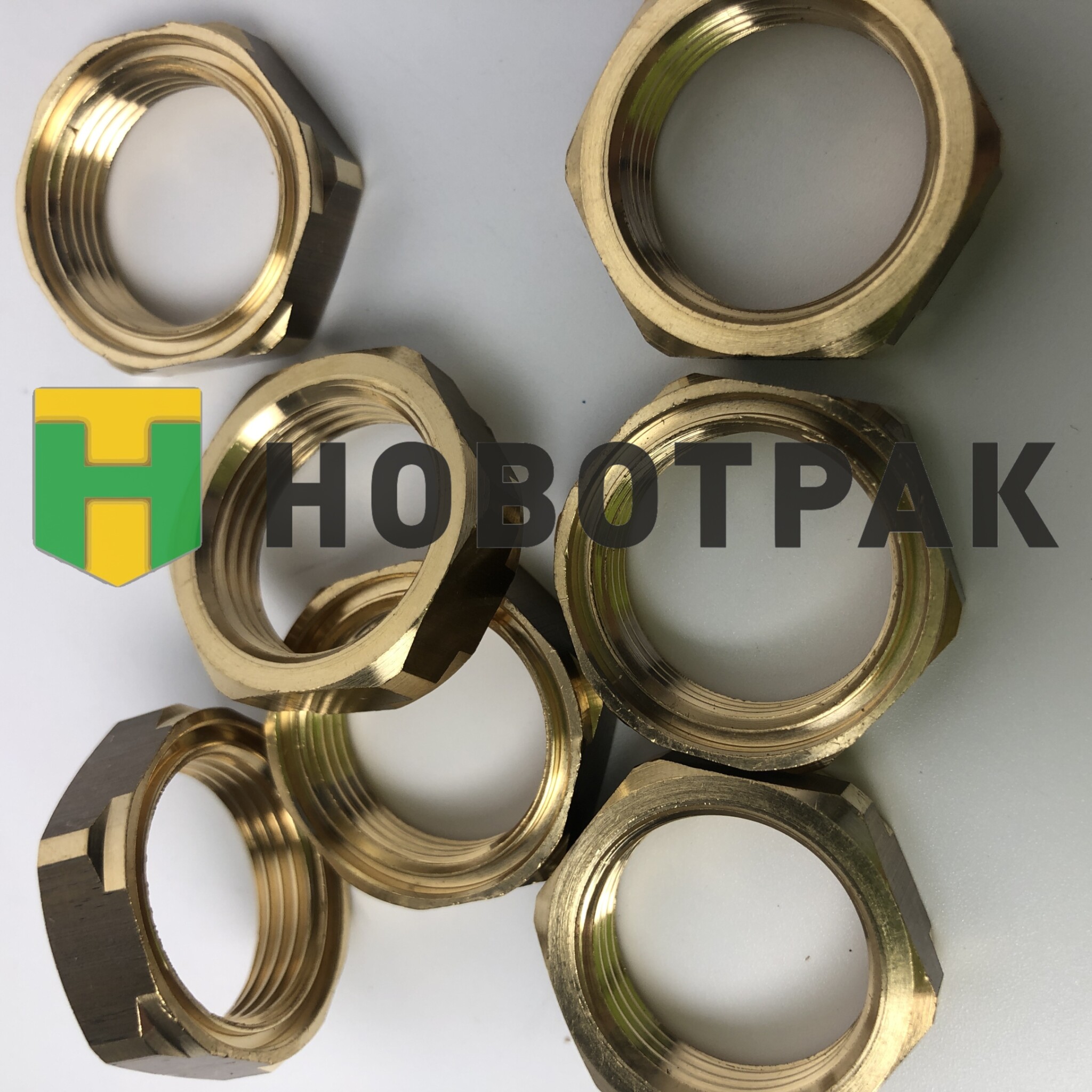 Гайка латунная (под кольцо) M22X1.5 D1593M22X15