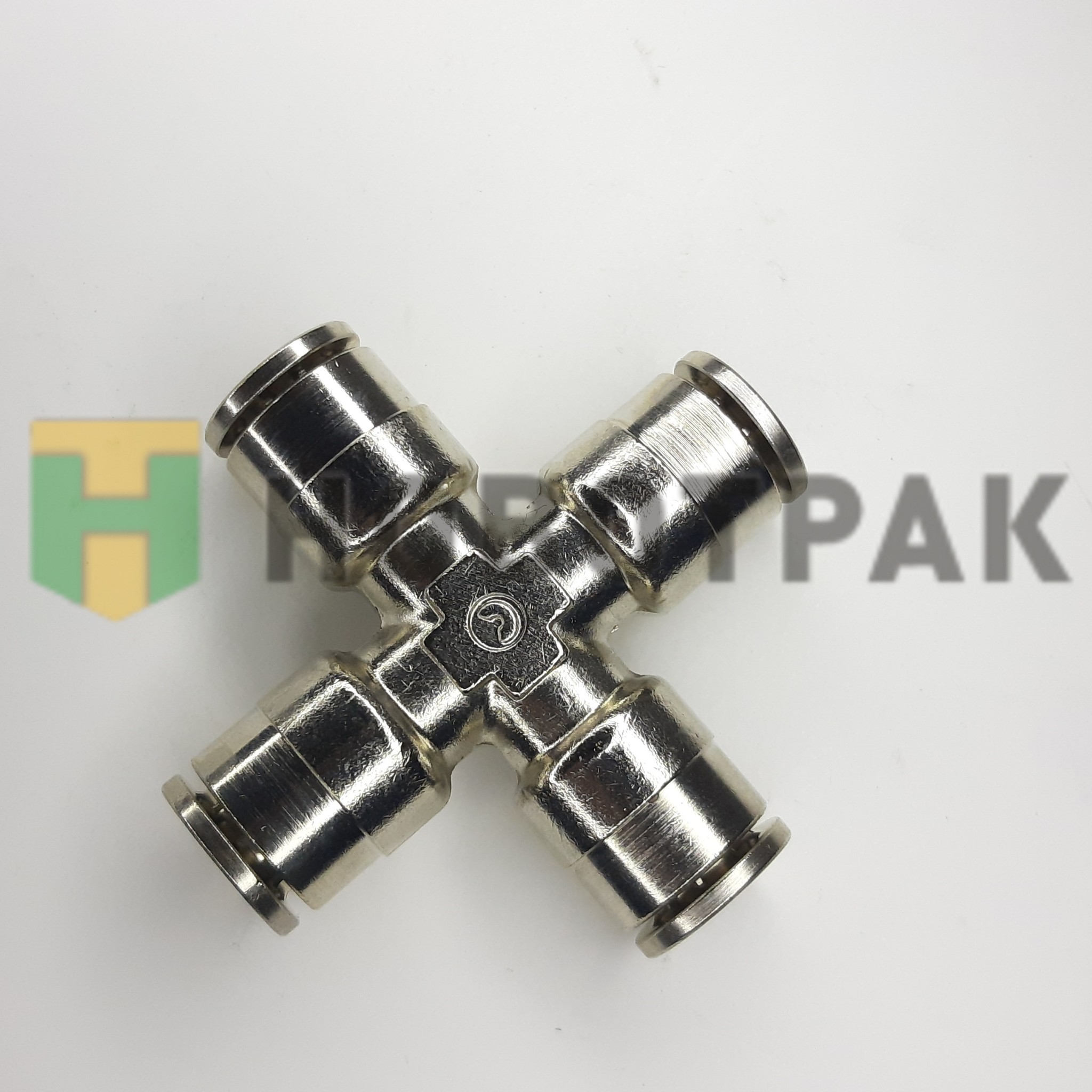 Фитинг соединитель крест стальной Camozzi 6600 10 мм