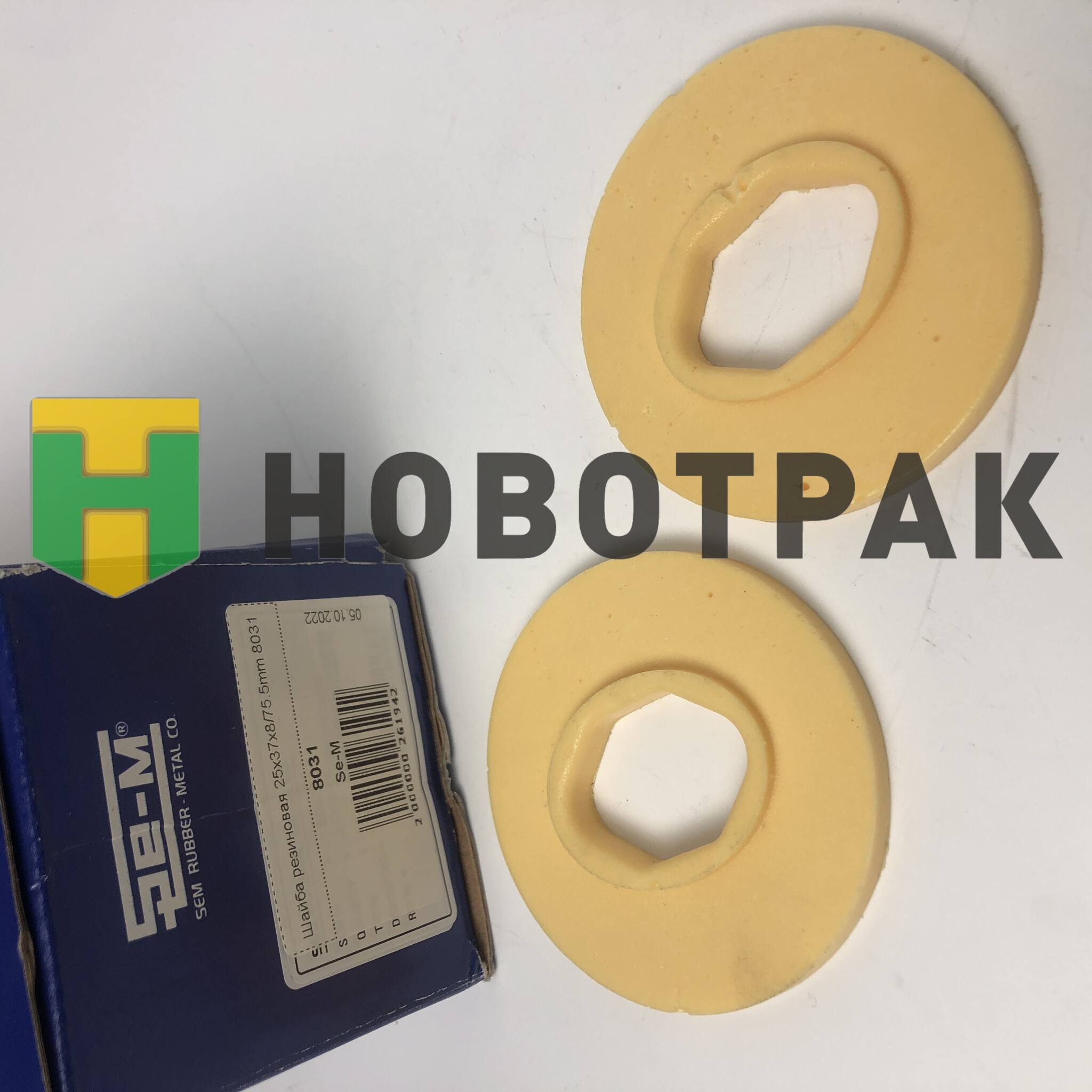 Шайба резиновая 25x37x8/75.5mm 8031