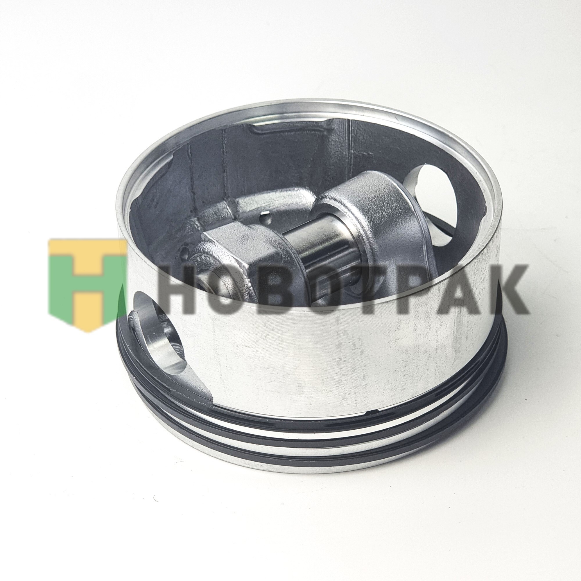 Поршень компрессора с пальцем и кольцами d-100mm +0,50 7000101102