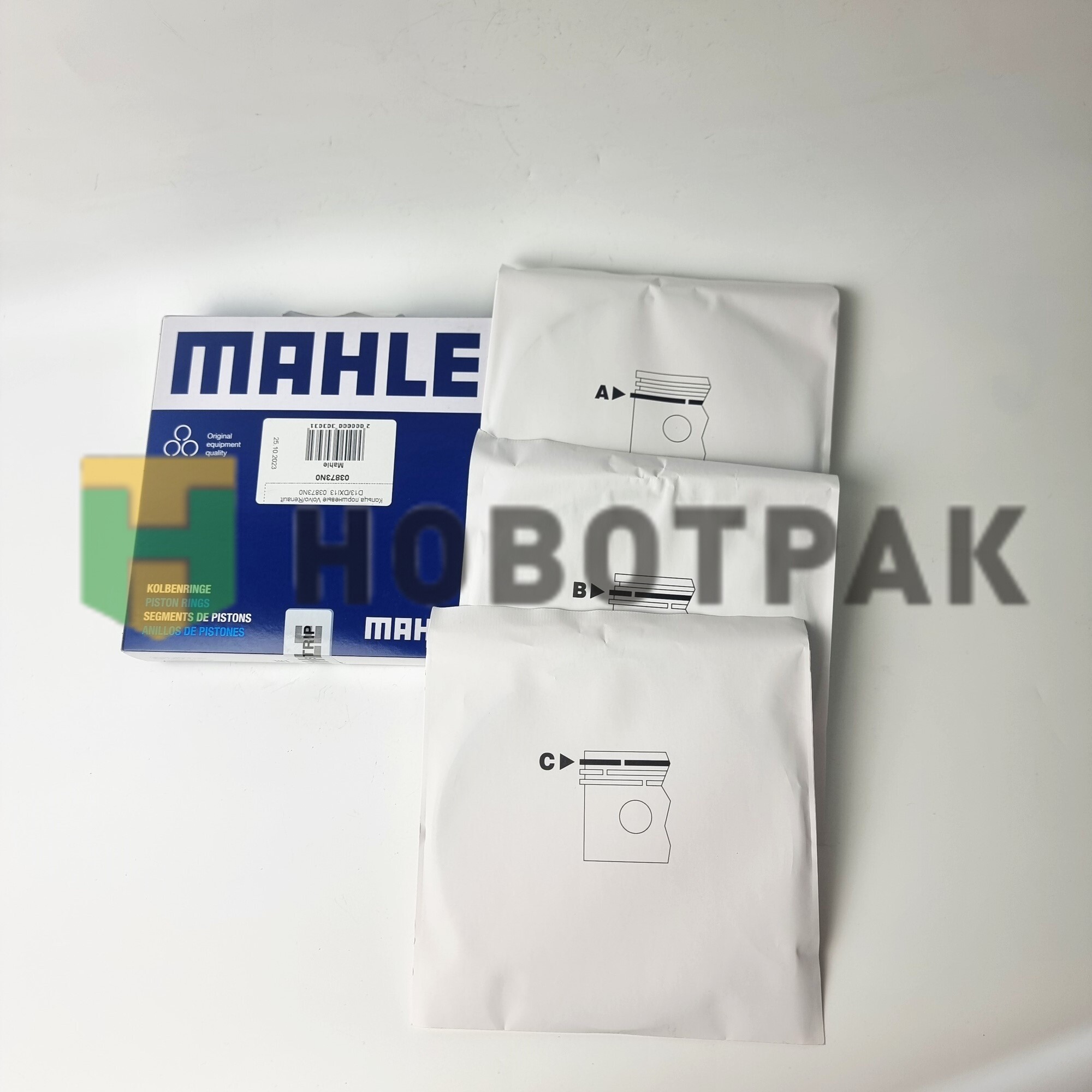 Кольца поршневые Volvo/Renault D13/DXI13 03873N0