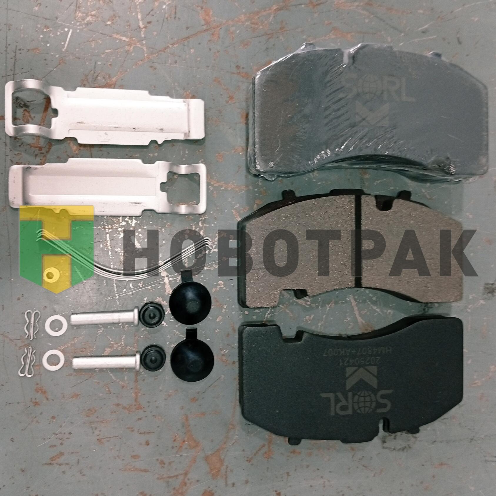 Колодки тормозные SAF 29158/HM4807AK007