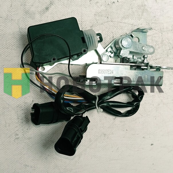 Замок двери левый в сборе (с электромотором) MAN TGA 024255