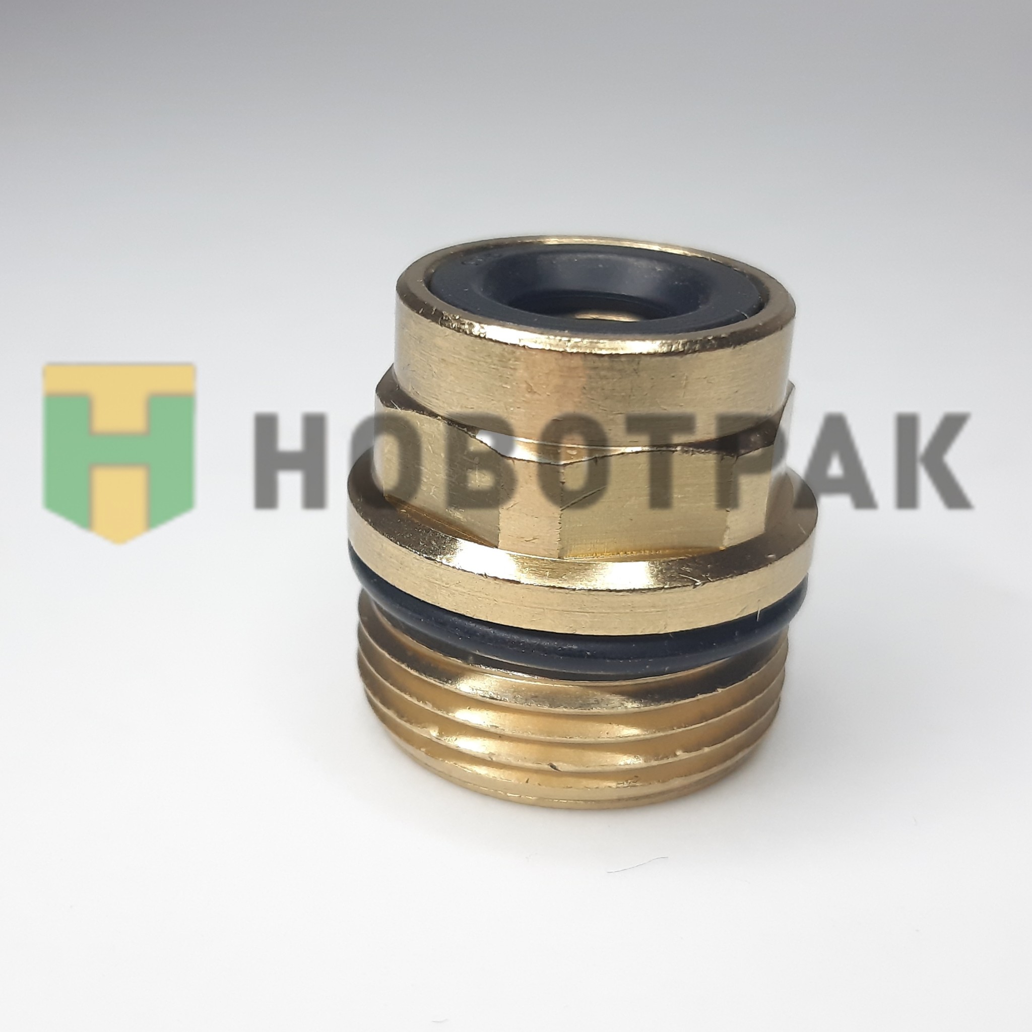 Фитинг прямой бронзовый Camozzi 9512 10-M22X1.5