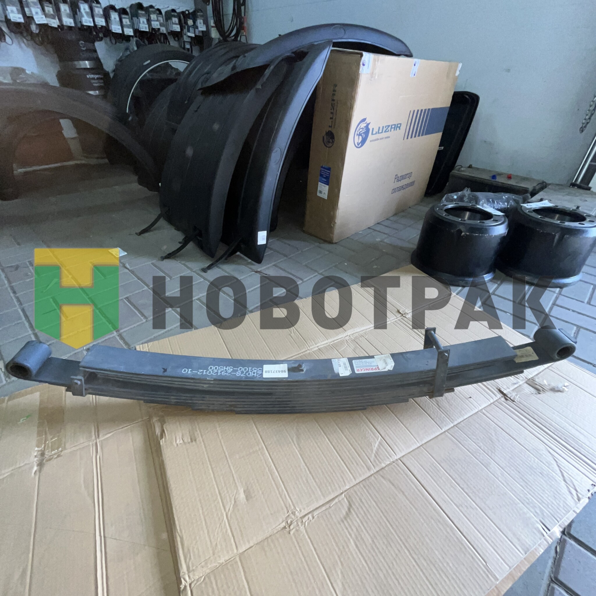 Рессора задняя в сборе 11 листов Hyunday HD35-78 03-> 701012HD78291201210