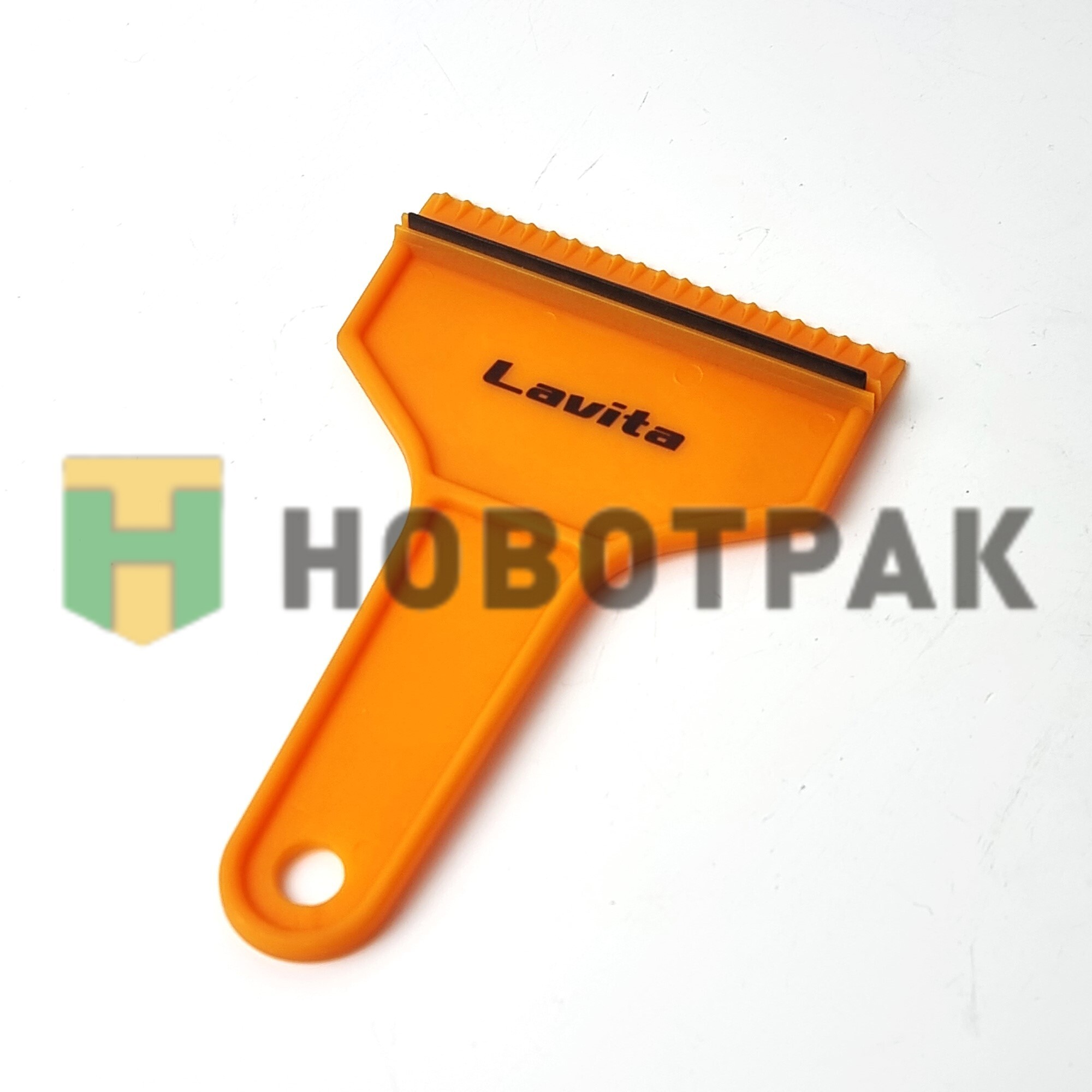 Скребок пластиковый с резинкойм LA250329