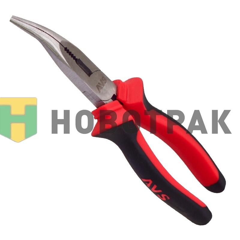 Длинногубцы изогнутые 160 мм A40188S