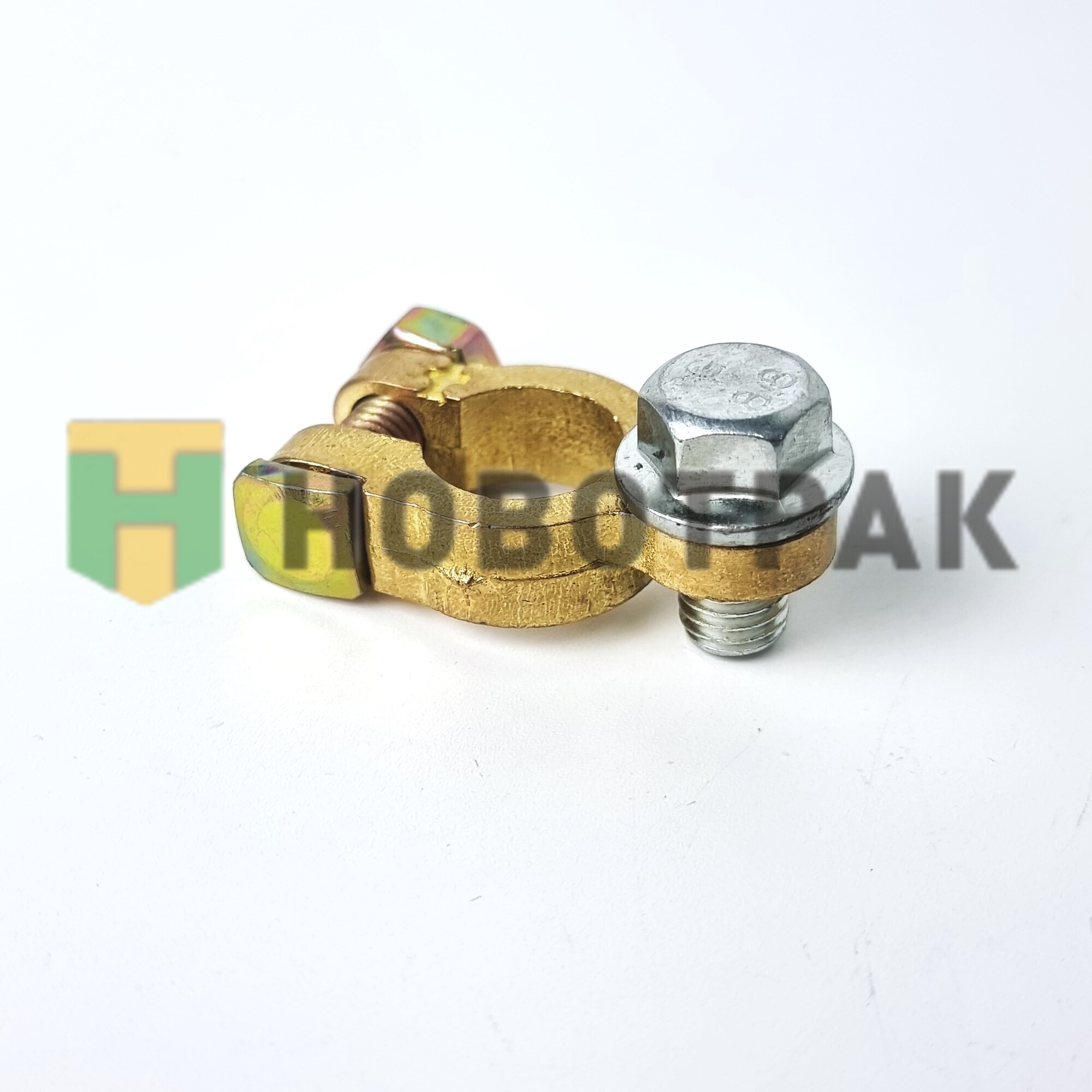 Клемма АКБ '+' d=17.5 mm, кабель 50-120 mm2, зажим болт M12x1,75