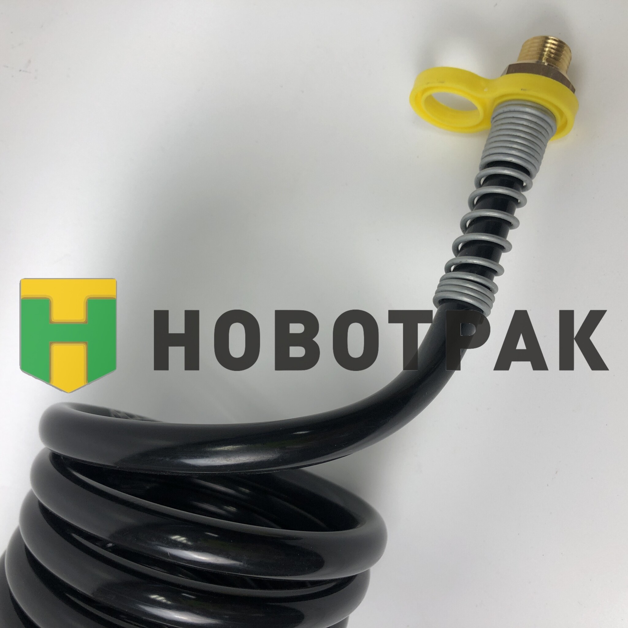 Шланг воздушный витой желтый М18 (гайка)/М16 PRO7110610