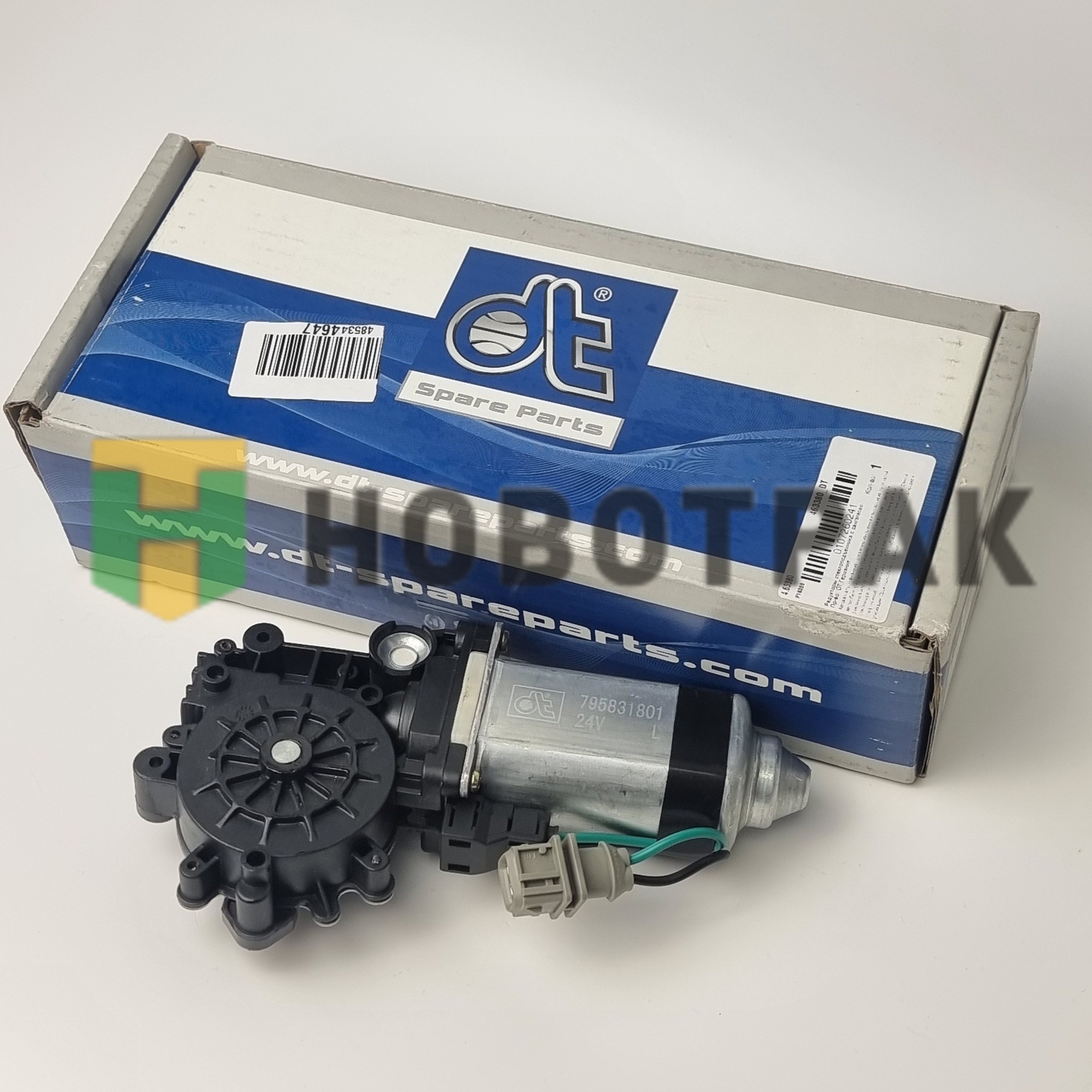 Мотор стеклоподъемника левый MB 463380