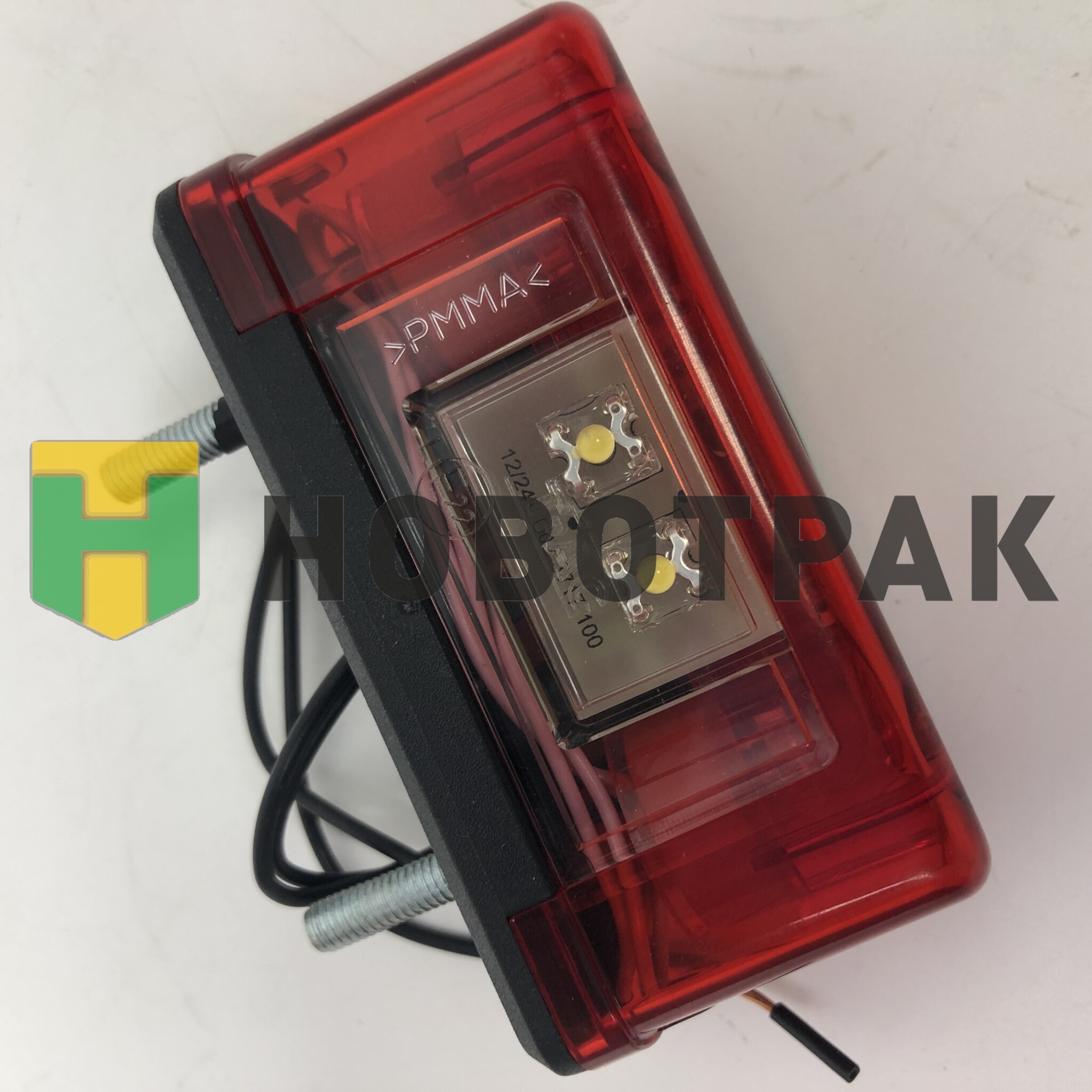 Фонарь подсветки номера LED (красный корпус) 002371701