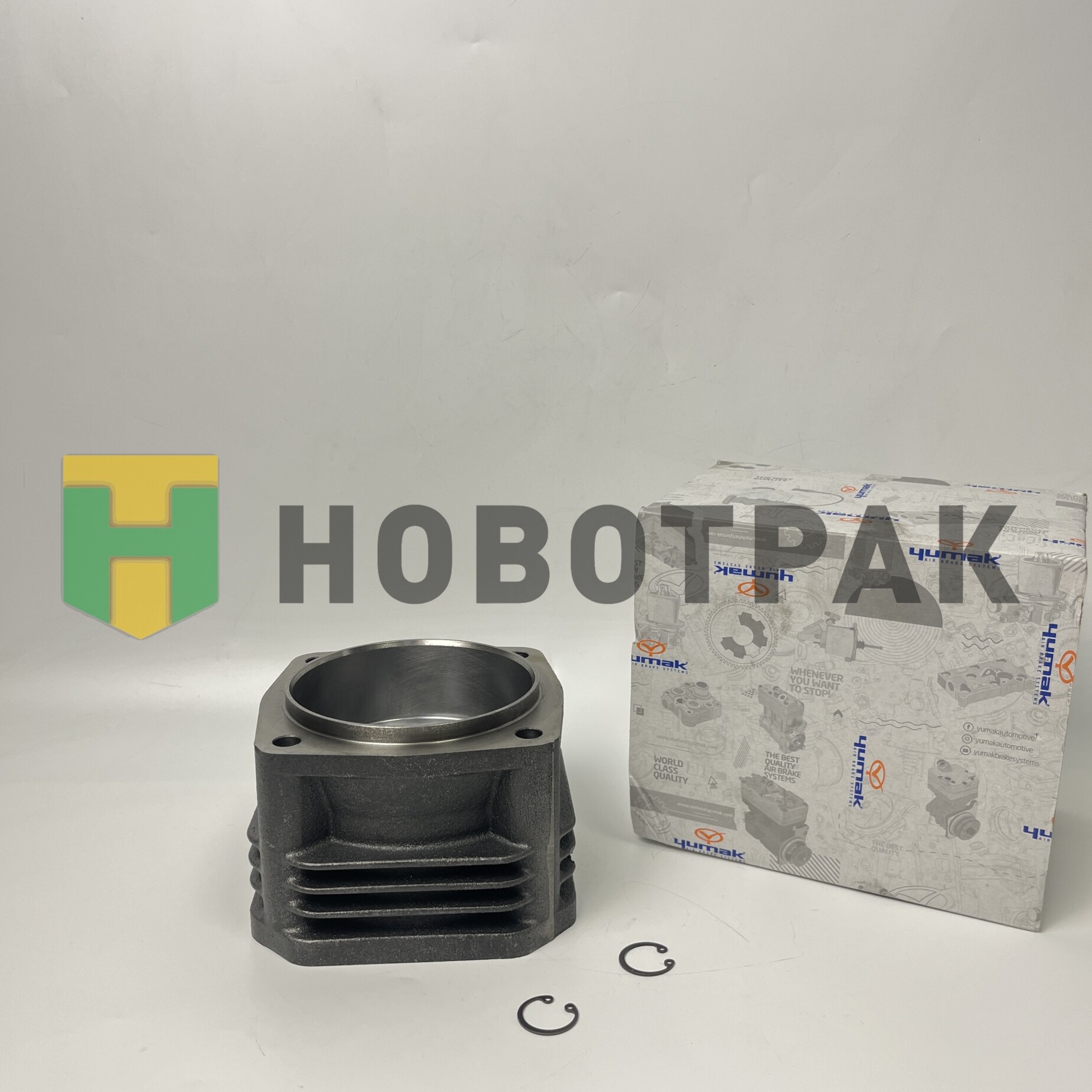 Поршнекомплект компрессора O 100 mm воздушн.охлаждение, OM501/502, РМК. Поршень, втулка, уплотнитель