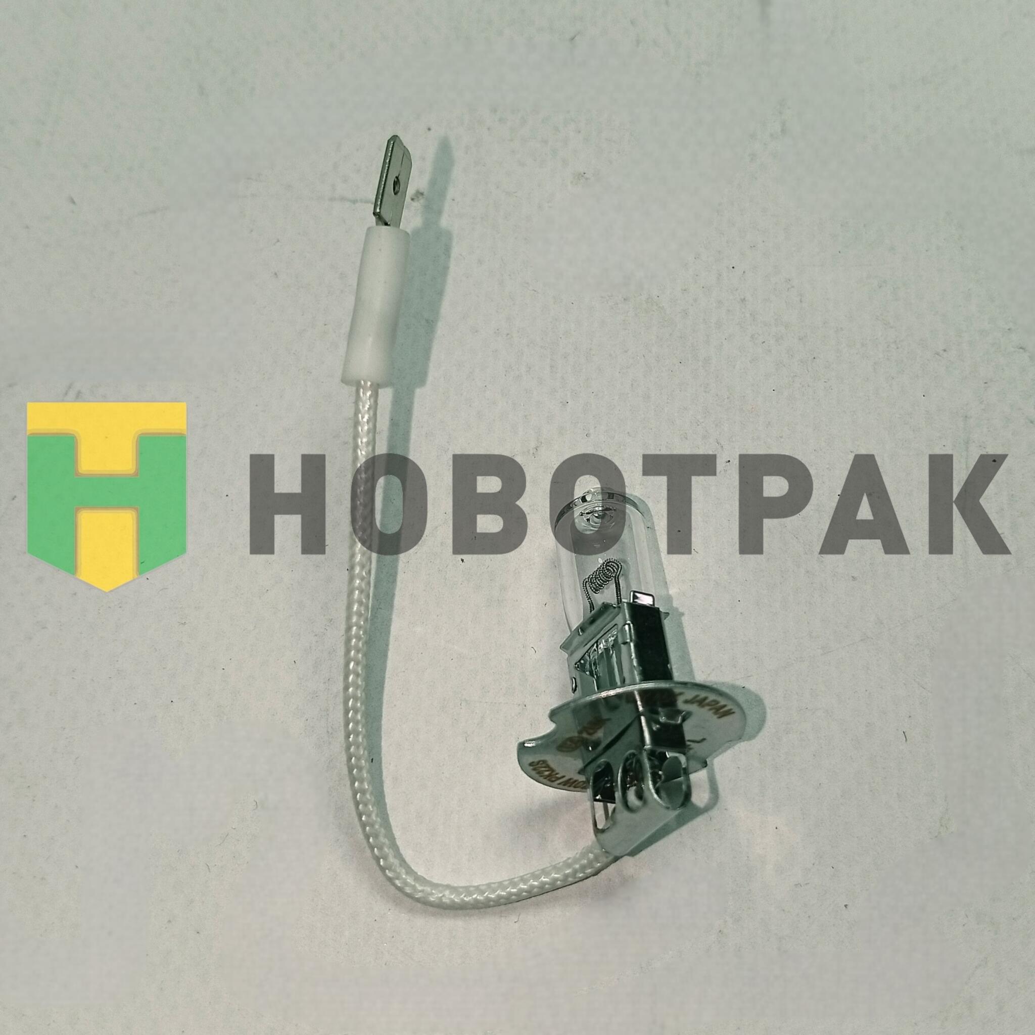 Лампа галогенная H3 24V 70W PK22s (с проводком) L20370