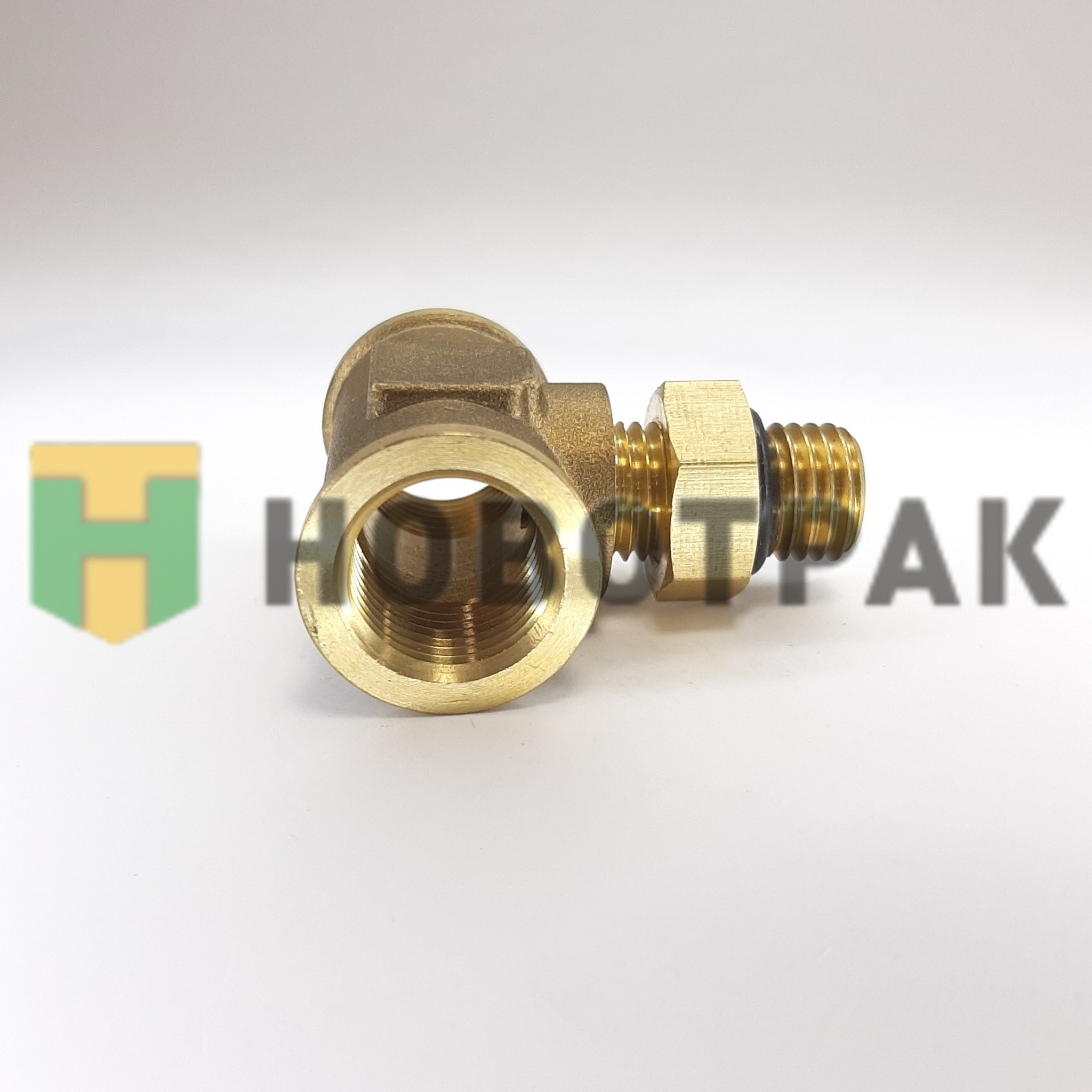 Фитинг STARTEC Т-образный М12/F16 c контргайкой INF11M12F16T